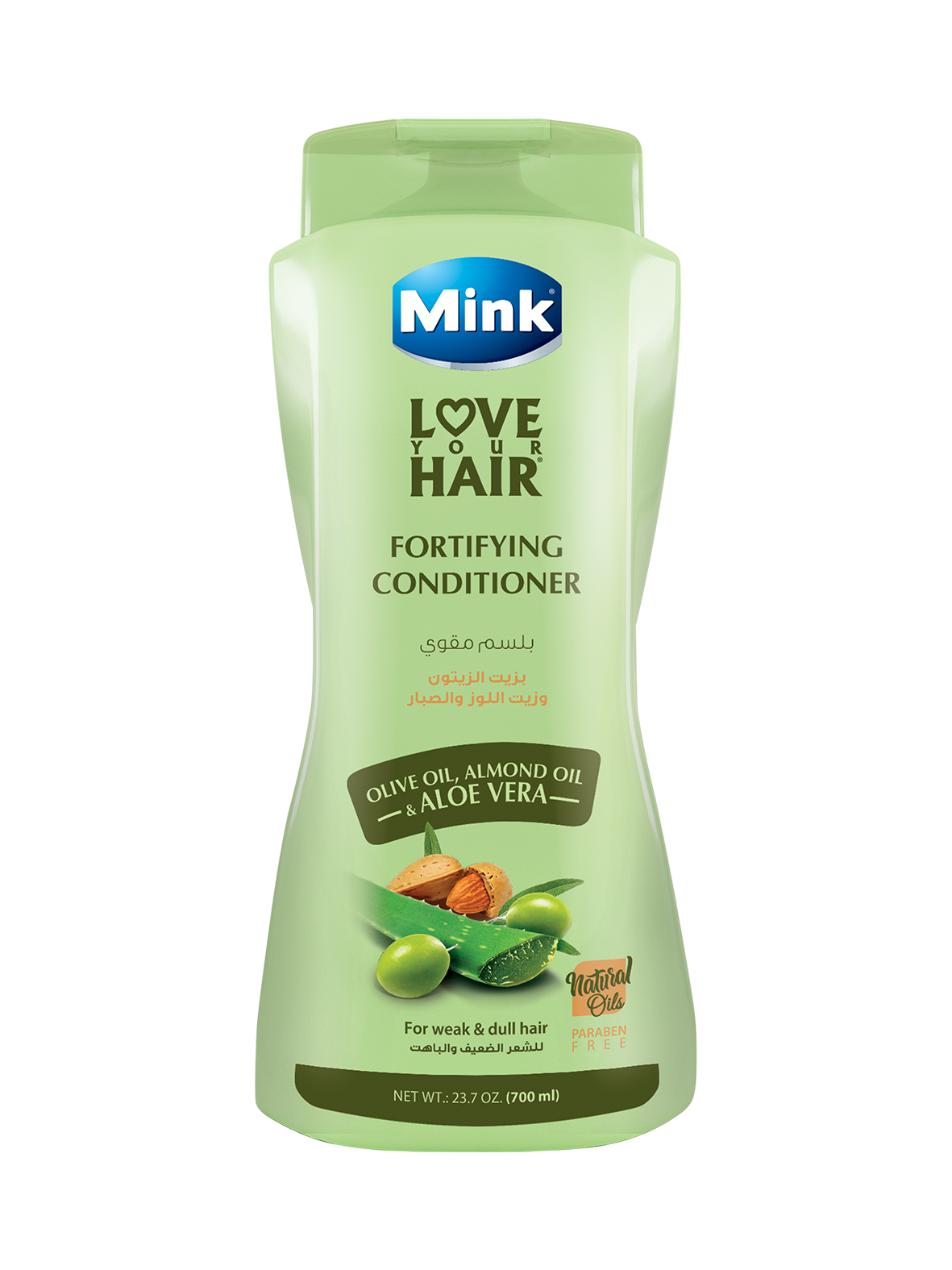 Mink Balsam With Olive Oil, Almond Oil & Aloe Vera 700 ml