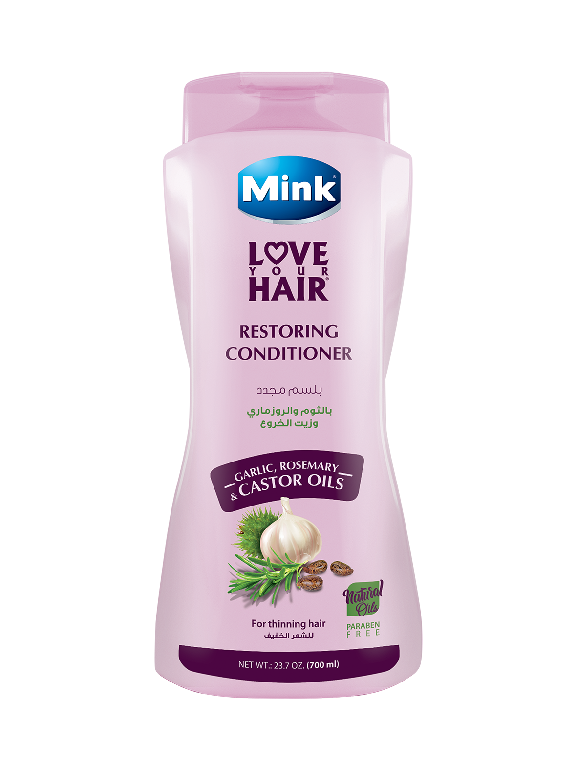 Mink Balsam With Garlic, Rosemary & Castor Oils 700 ml