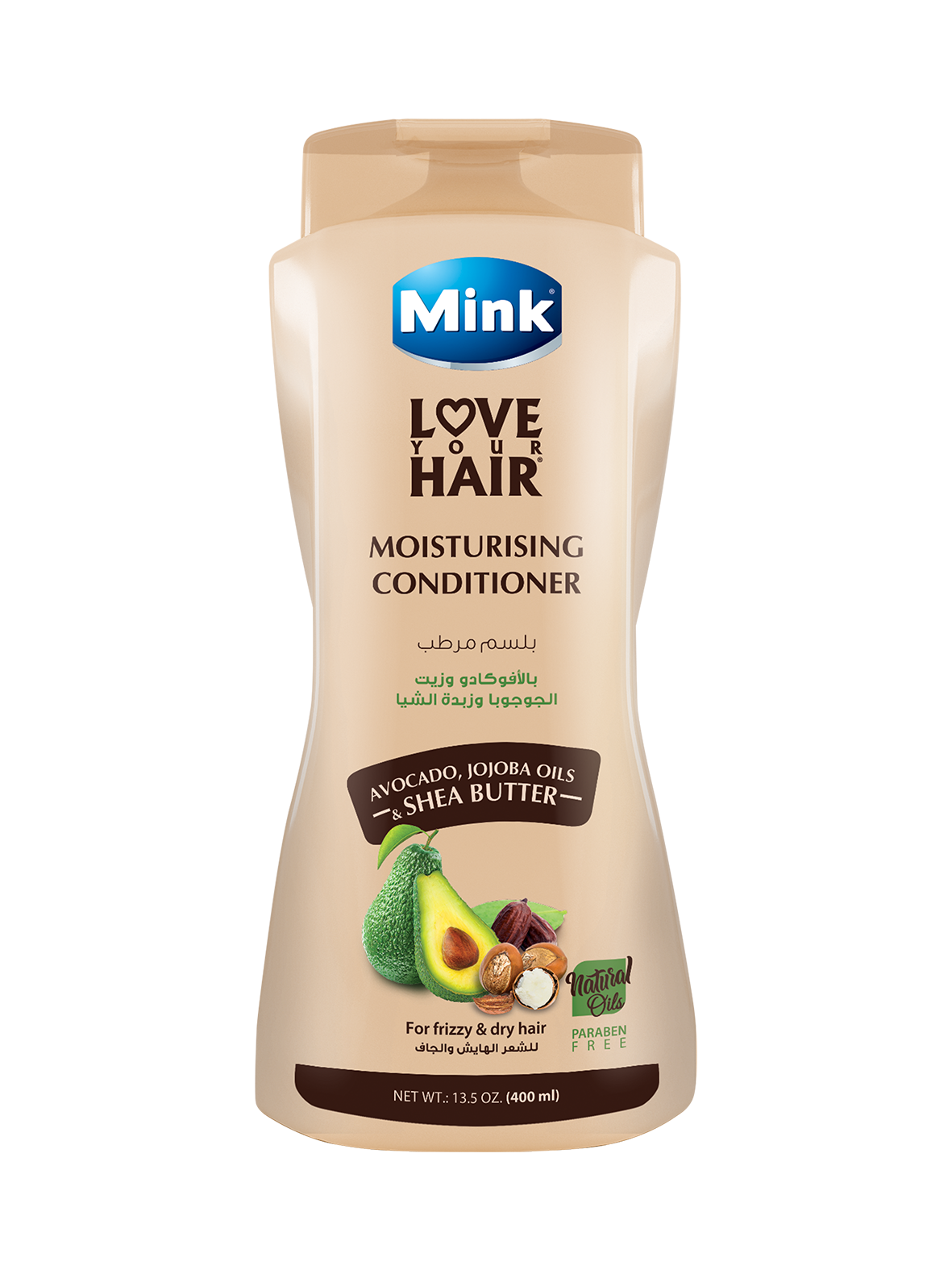Mink Balsam With Avocado, Jojoba Oils & Shea Butter 400 ml