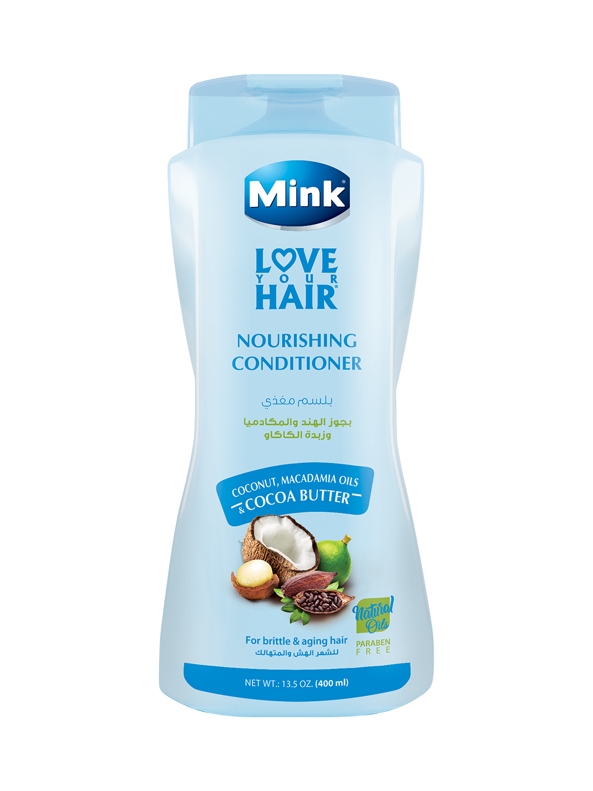 Mink Balsam With Coconut, Macadamia Oils & Cocoa Butter 400 ml