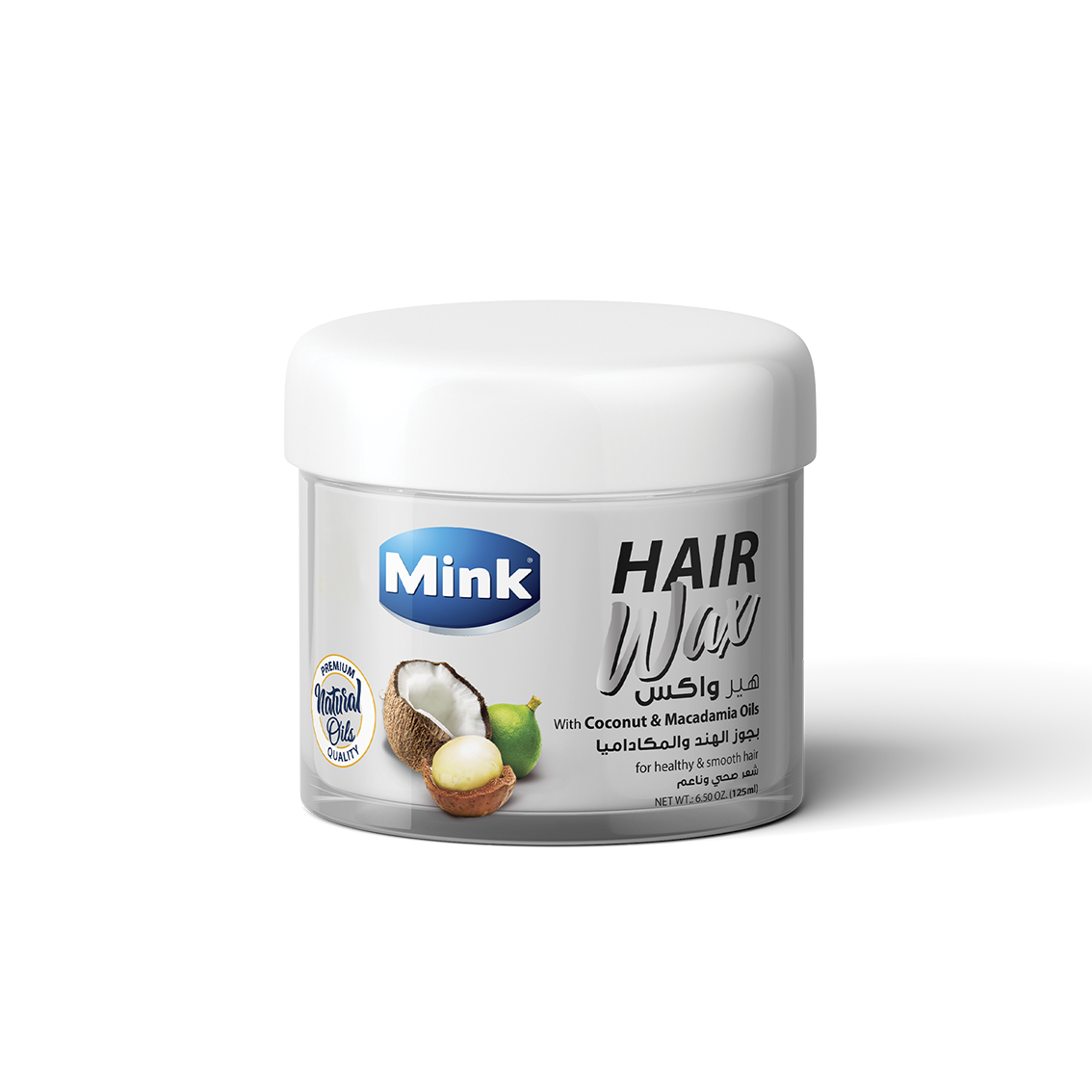 Mink Hair Wax With Coconut & Macadamia Oils 150 ml