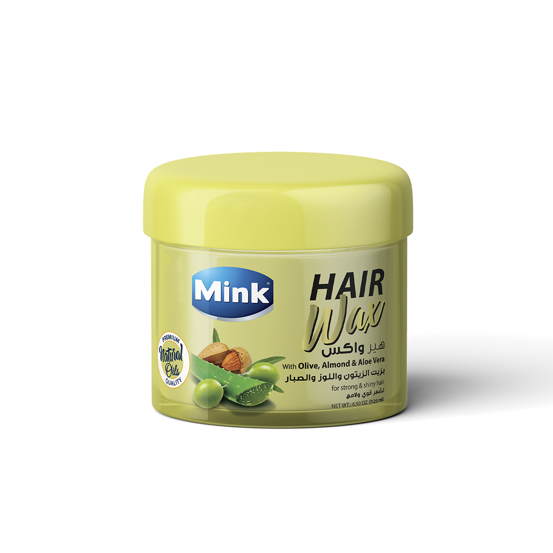 Mink Hair Wax With Olive, Almond & Aloe Vera 150 ml