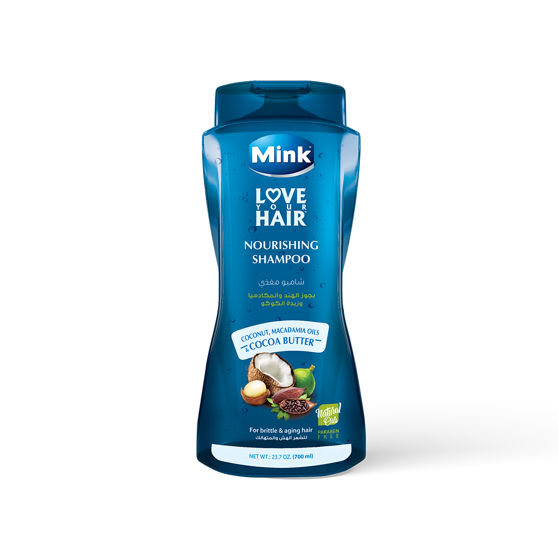 Mink Shampoo With Coconut, Macadamia Oils & Cocoa Butter 700 ml