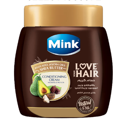 Mink Conditioning With Avocado,Jojoba , Shea Butter 400 ml