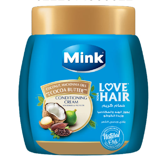 Mink Conditioning With Coconut, Macadamia & Cocoa Butter 400 ml