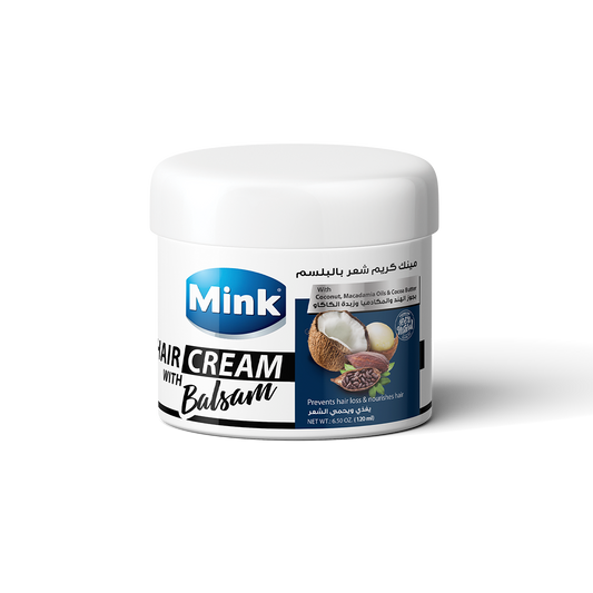 Mink Cream with Balsam with Coconut, Macadamia Oils & Cocoa Butter 120 ml