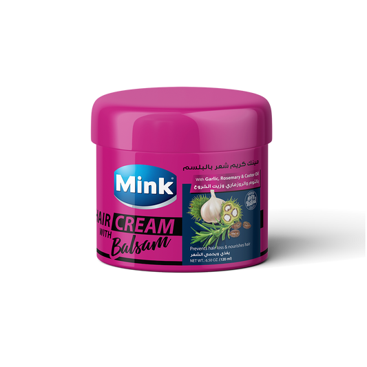 Mink Cream with Balsam with Garlic, Rosemary & Castor Oil  120 ml