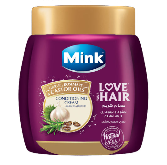 Mink Conditioning With Garlic, Rosemary & Castor Oil 400 ml