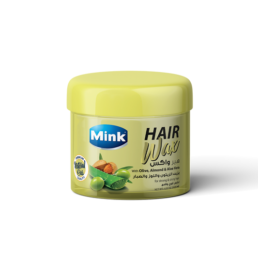 Mink Hair Wax With Olive, Almond & Aloe Vera 150 ml